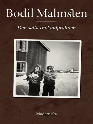 cover image of Den salta chokladpralinen